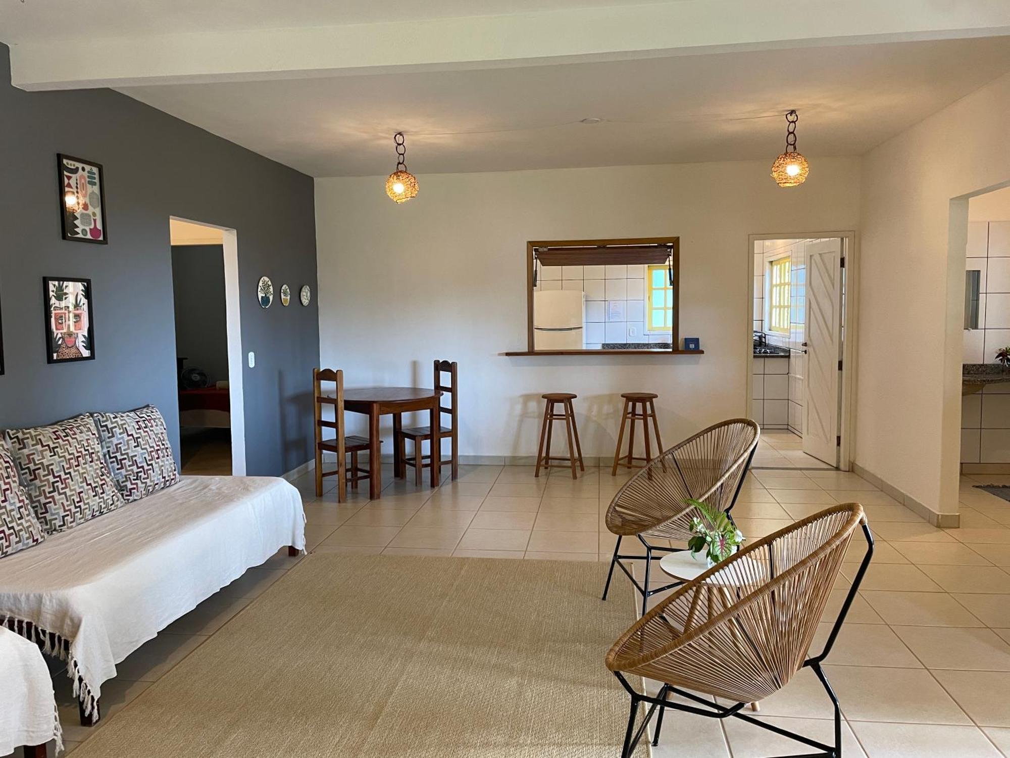 Canto Do Mar - Apartamentos E Casa Com Vista Pro Mar - クムルサティバ エクステリア 写真