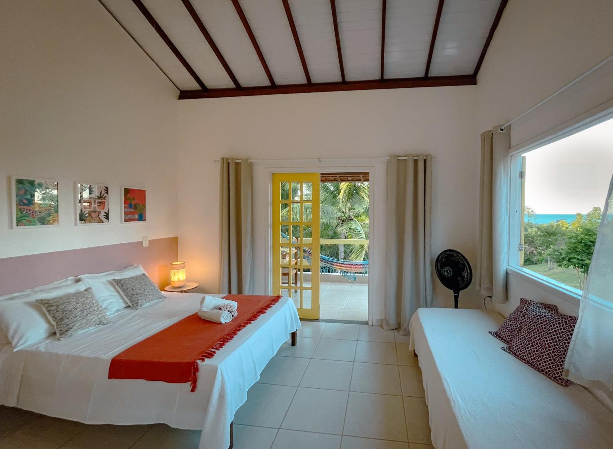 Canto Do Mar - Apartamentos E Casa Com Vista Pro Mar - クムルサティバ エクステリア 写真